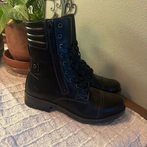 2 pairs of Taos boots